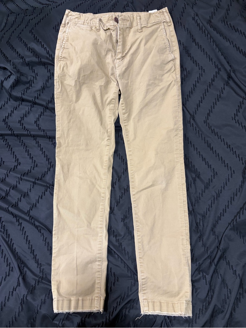 American Eagle Outfitters Beige/Tan Straight Chinos